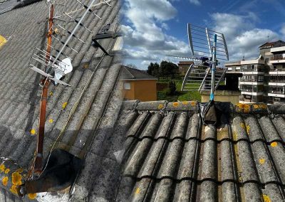 arreglo de antena en comunidad de vecinos asturias